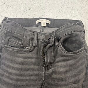 Chelsea & Violet Charcoal Denim Pants Size 25